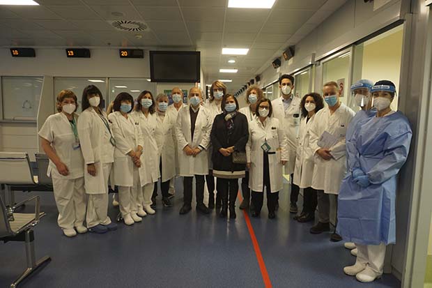 il Direttore Generale Maria Beatrice Stasi con l'equipe
