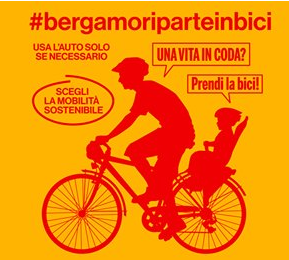 Bergamo riparte in bici