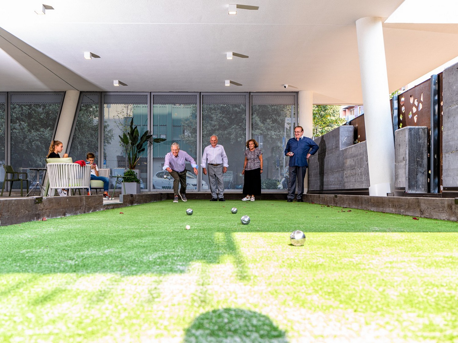 Domitys Bergamo, campo bocce