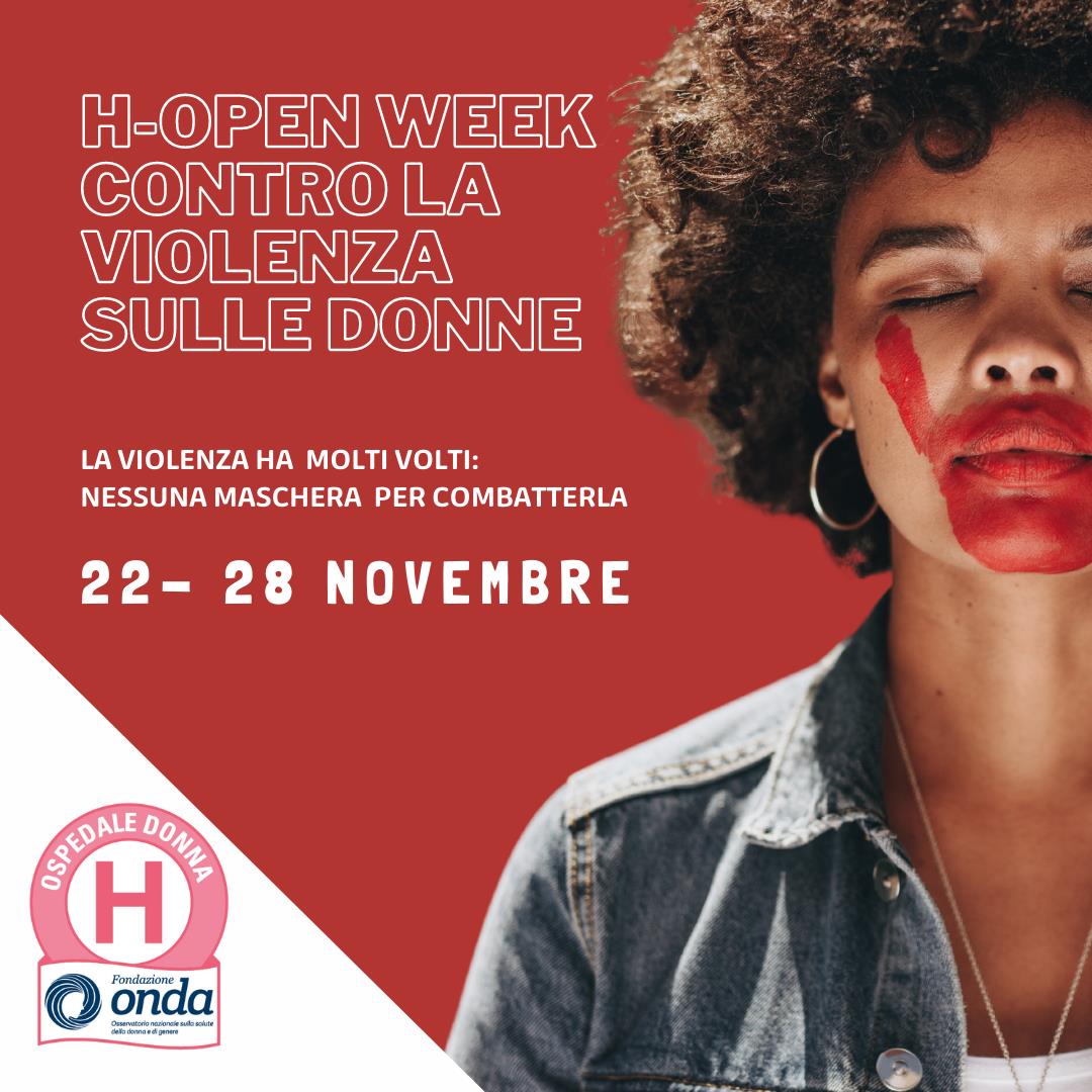 (H)-Open Week dedicato alle donne vittime di violenza