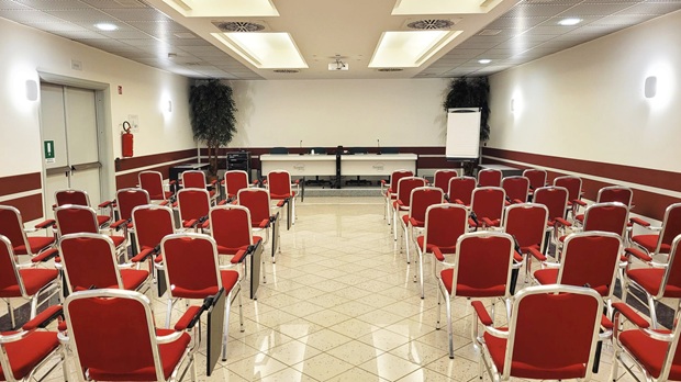La sala che ospiterà il convegno