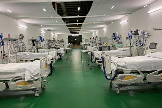 Riattivazione del presidio medico avanzato alla Fiera di Bergamo