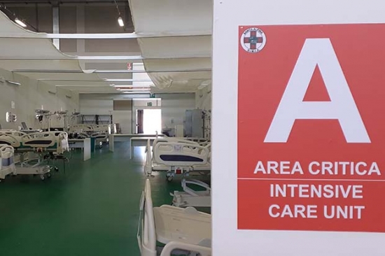 Riattivazione del presidio medico avanzato alla Fiera di Bergamo