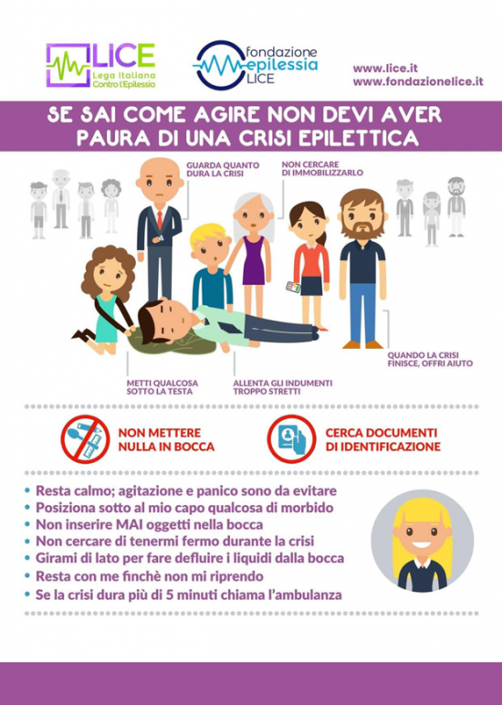 Crisi epilettiche a scuola: come comportarsi