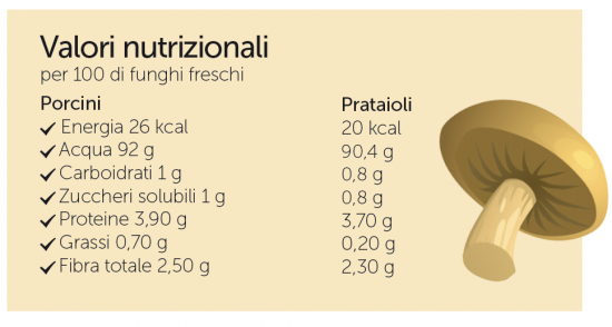 valori funghi