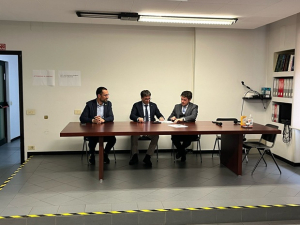 Momento della firma del Protocollo d'intesa