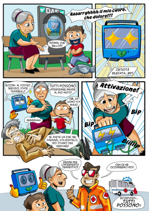 Fumetto Nonni e Nipoti