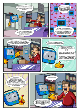 Fumetto Supermercato Cardioprotetto
