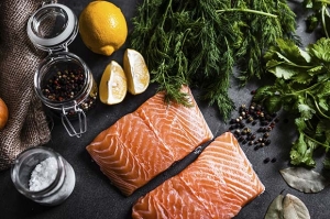 salmone a fette