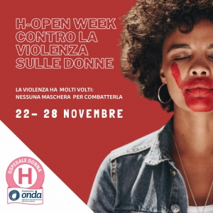 (H)-Open Week dedicato alle donne vittime di violenza