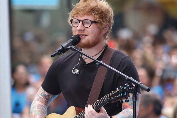 ed sheeran balbuziente
